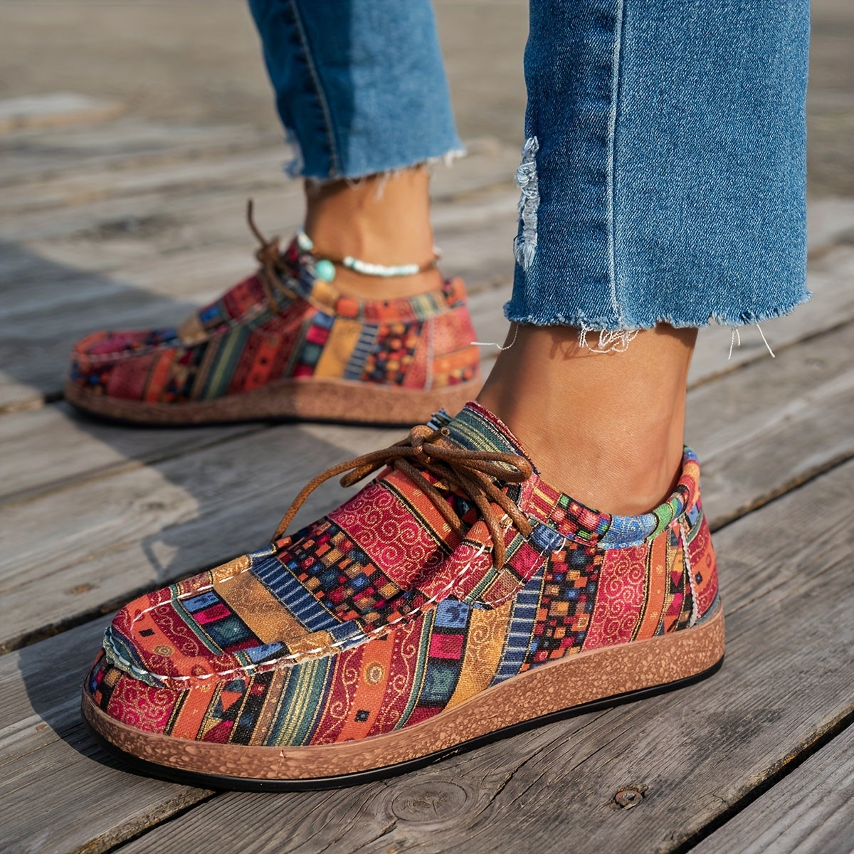 Alexandra - Mocasini Etno Chic pentru Femei 🌺