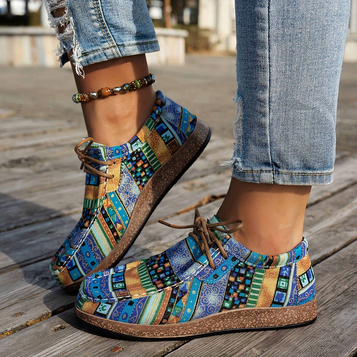 Alexandra - Mocasini Etno Chic pentru Femei 🌺