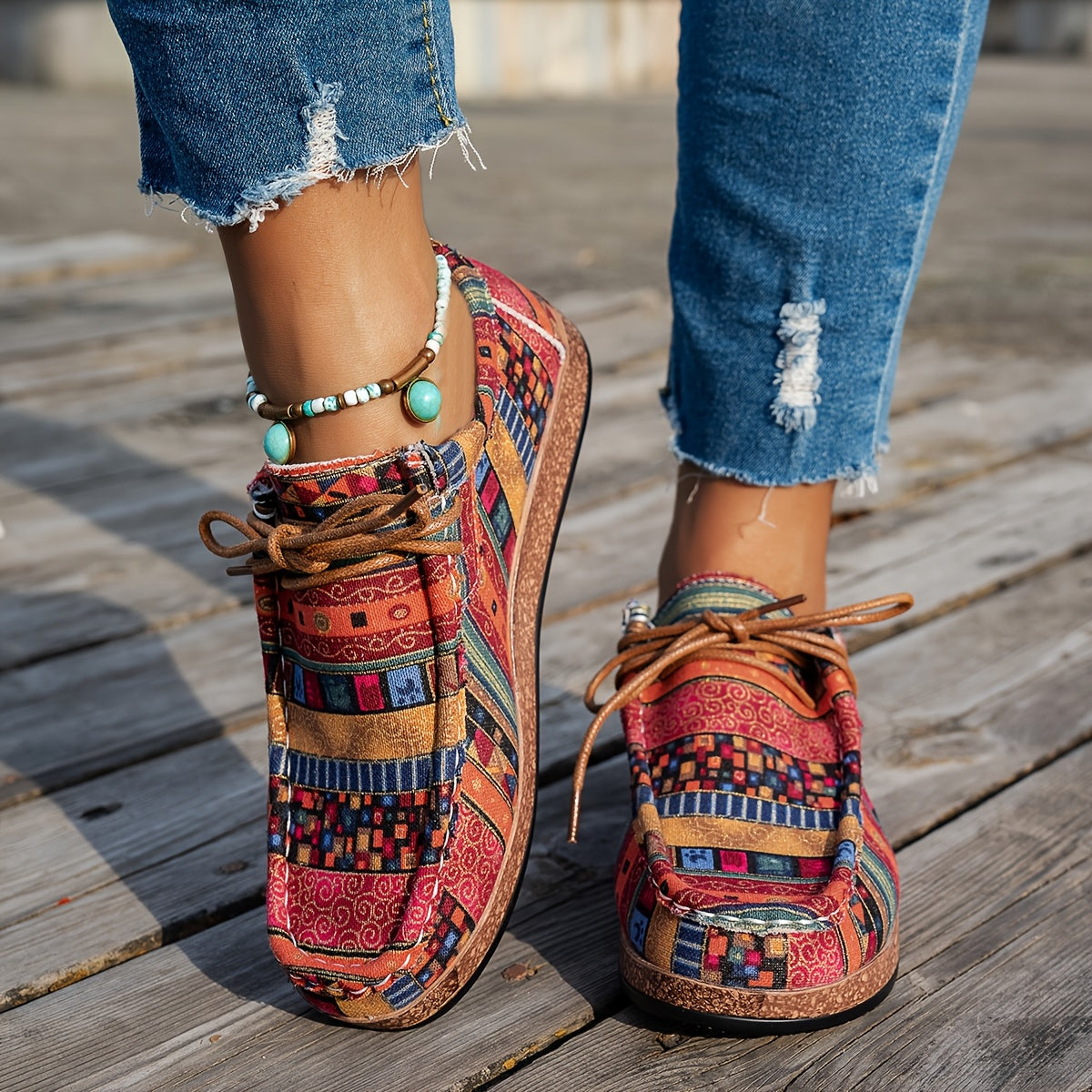 Alexandra - Mocasini Etno Chic pentru Femei 🌺