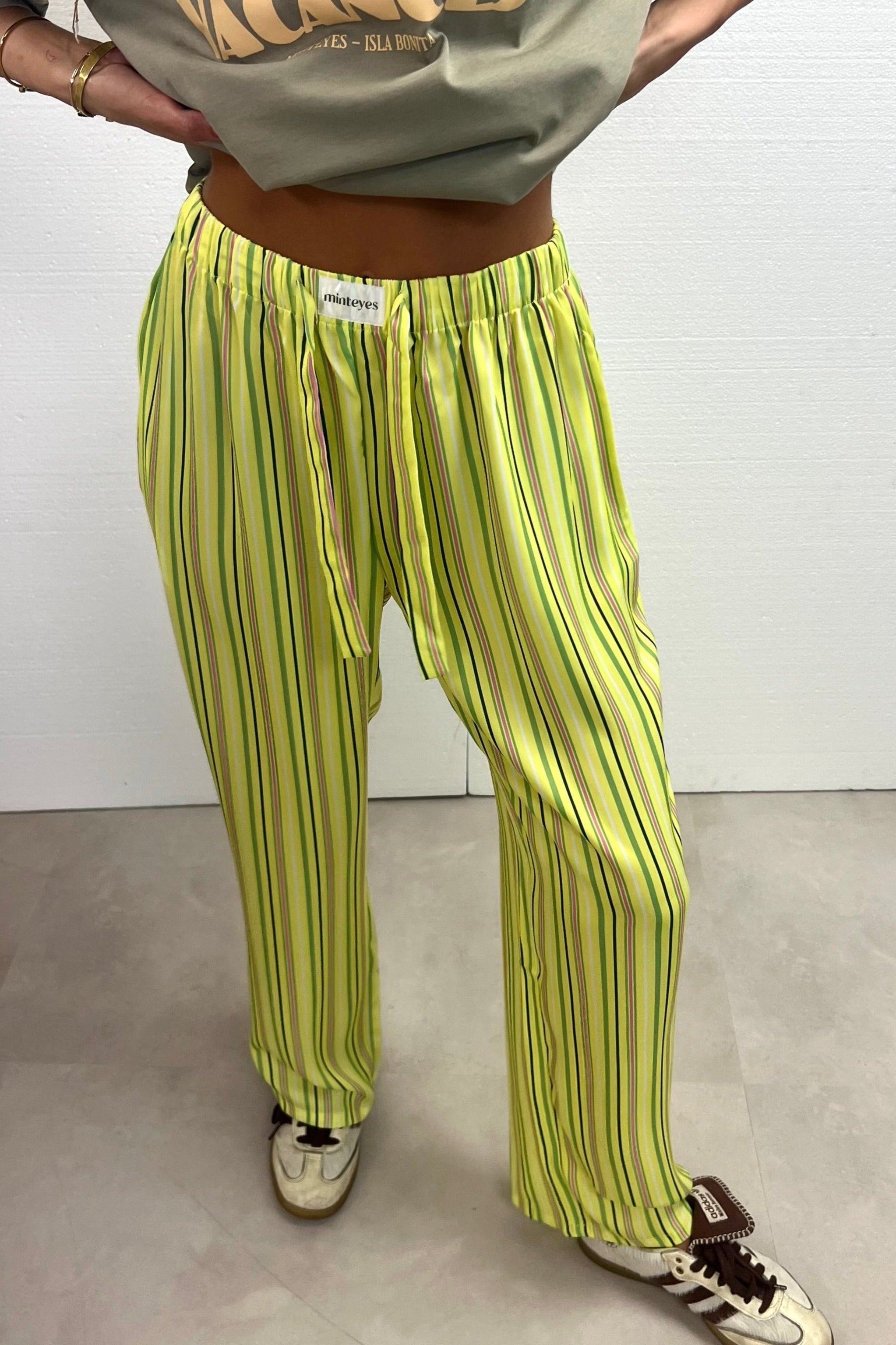 Raluca – Pantaloni lungi din satin