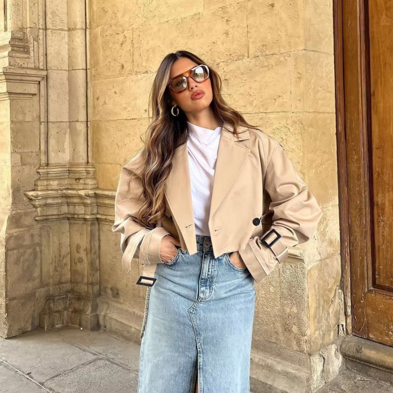Maria - City Sleek | Miejski trenchcoat