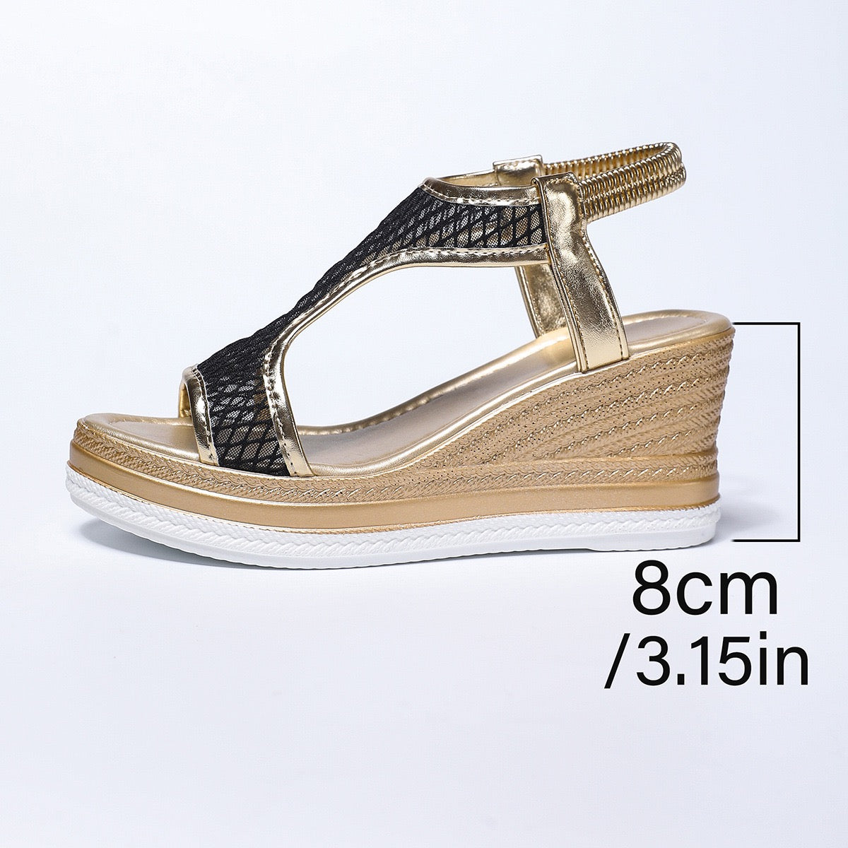 Elena – Sandale ortopedice elegante damă, fără închidere, cu pană