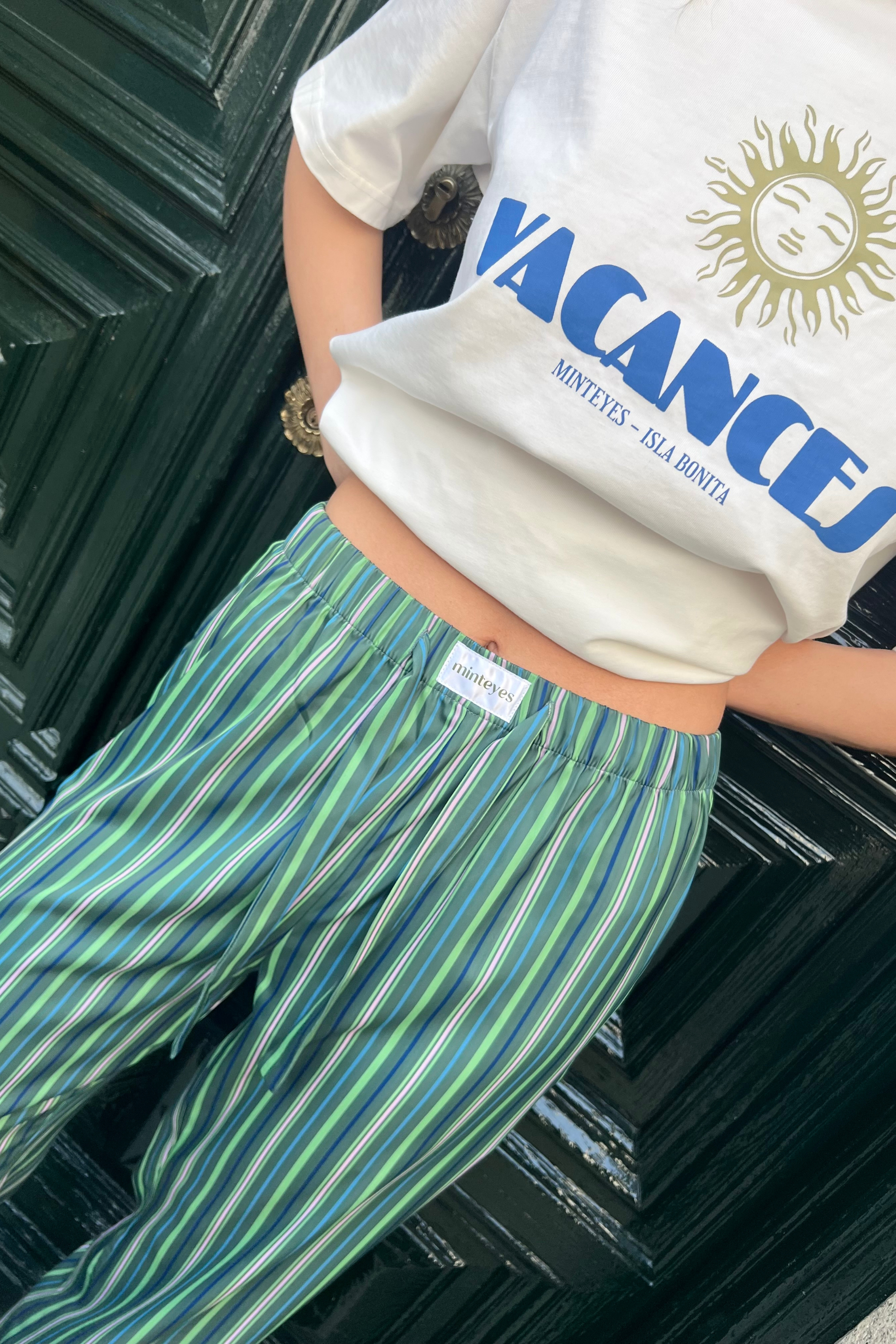 Raluca – Pantaloni lungi din satin