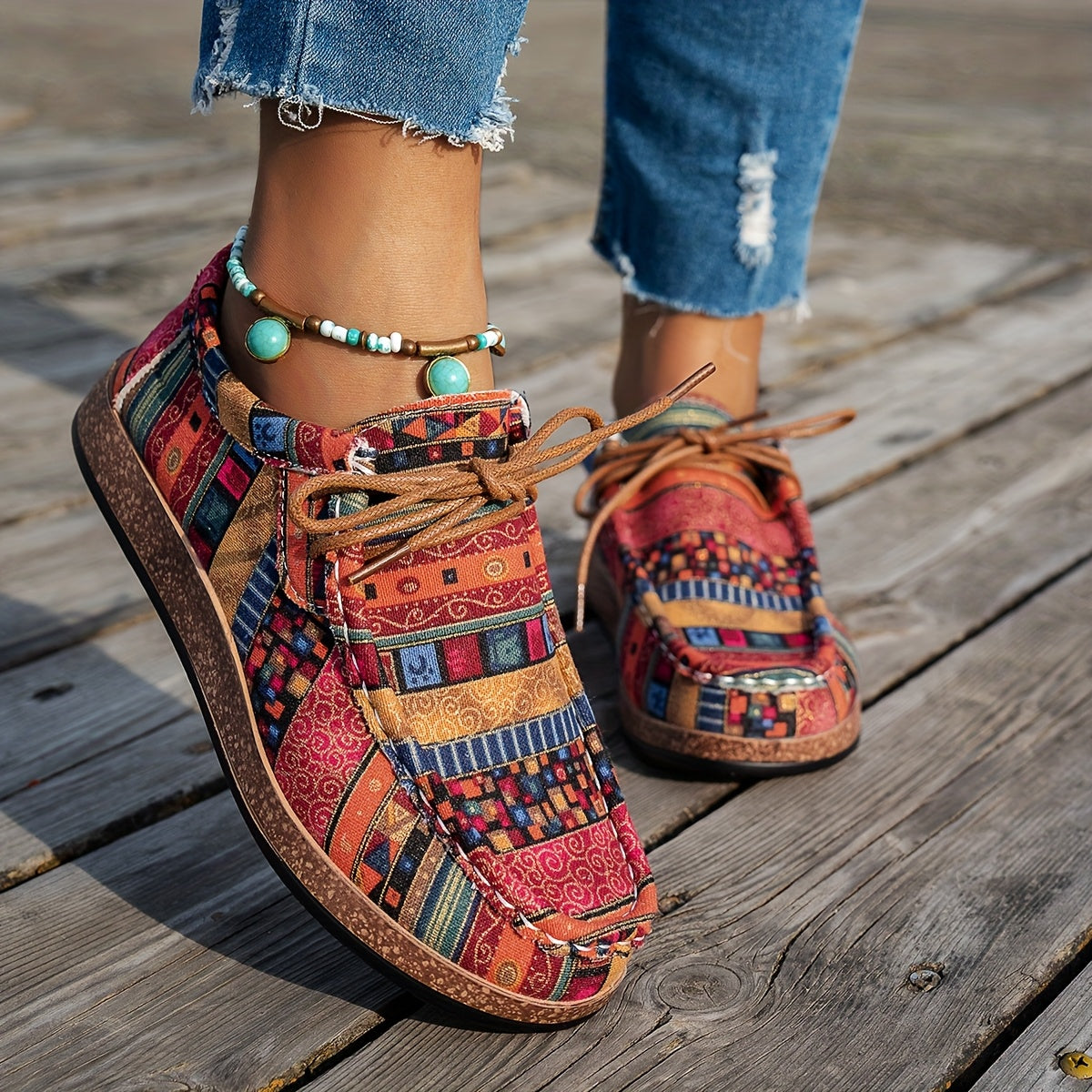 Alexandra - Mocasini Etno Chic pentru Femei 🌺