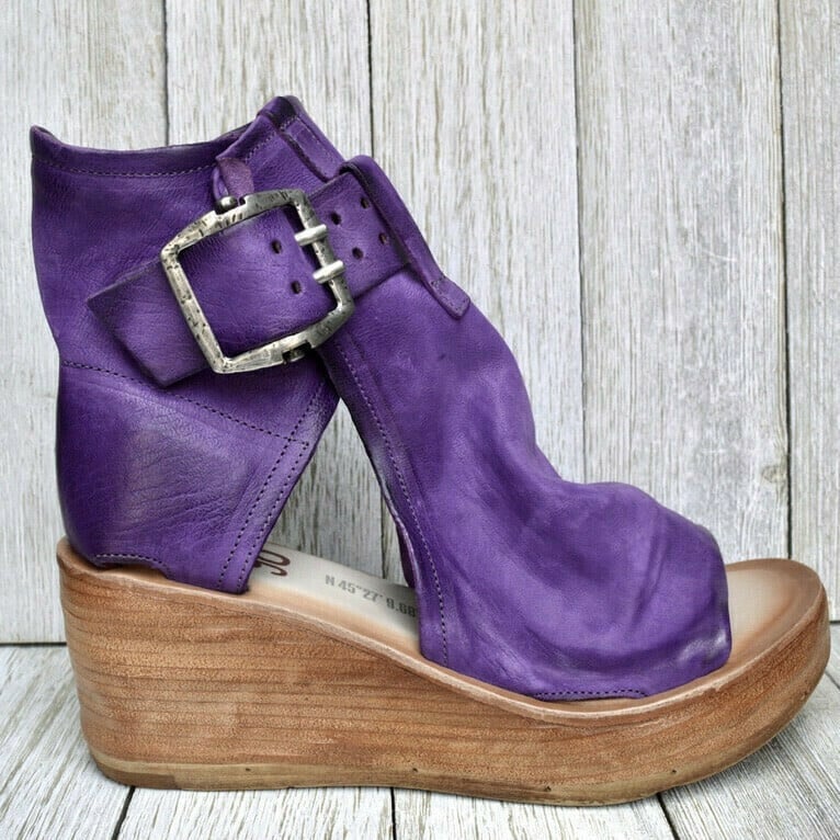 Irina – Sandale ortopedice damă, cu platformă și cataramă, stil boho