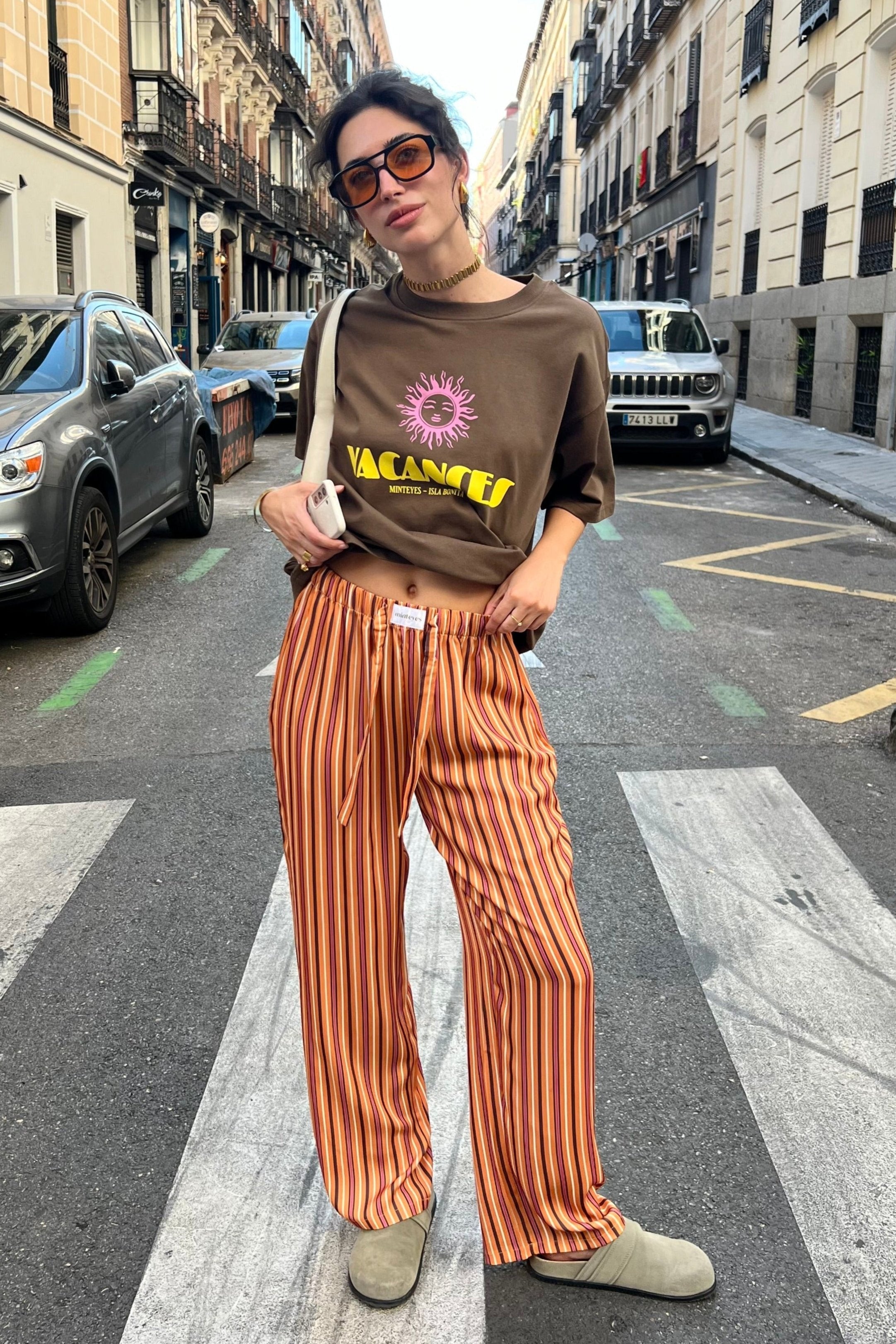 Raluca – Pantaloni lungi din satin