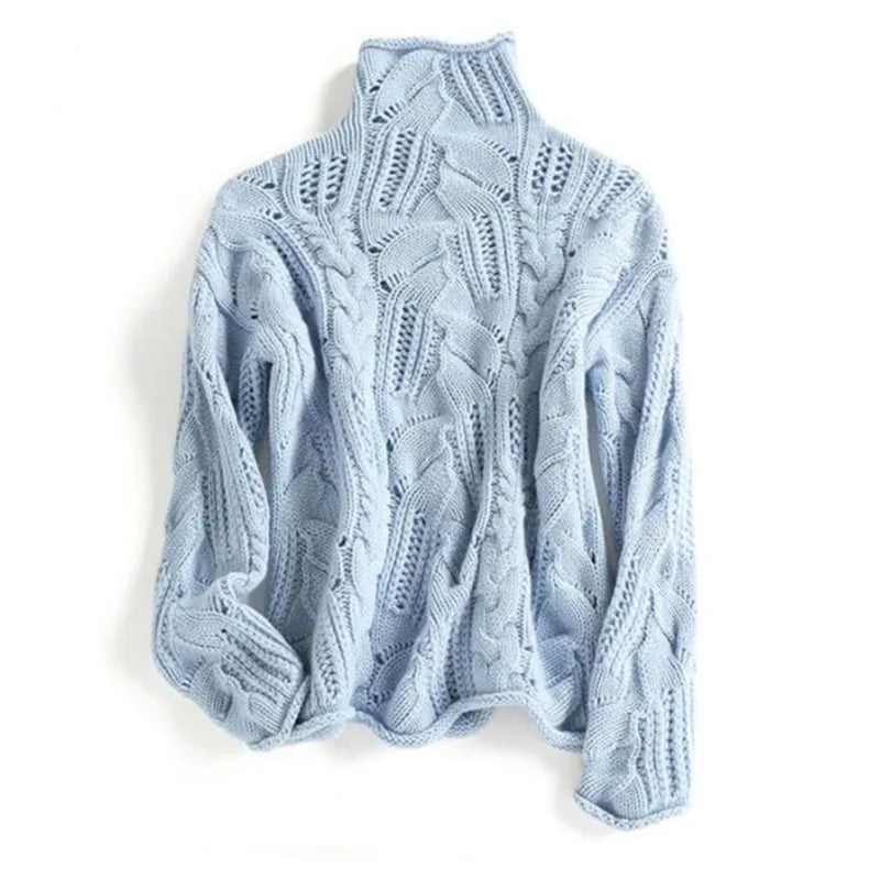 Loredana – Pulover de damă cu croială relaxată din cașmir – Confort atemporal